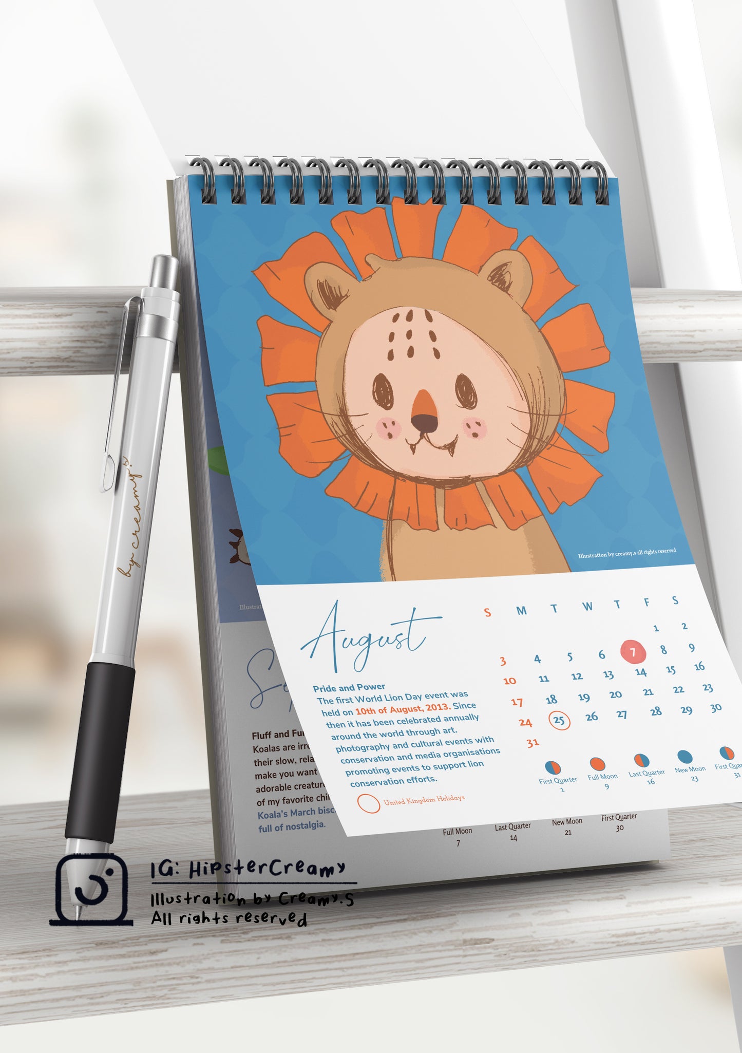Animal Tales with Creamy.S - Calendar 2025