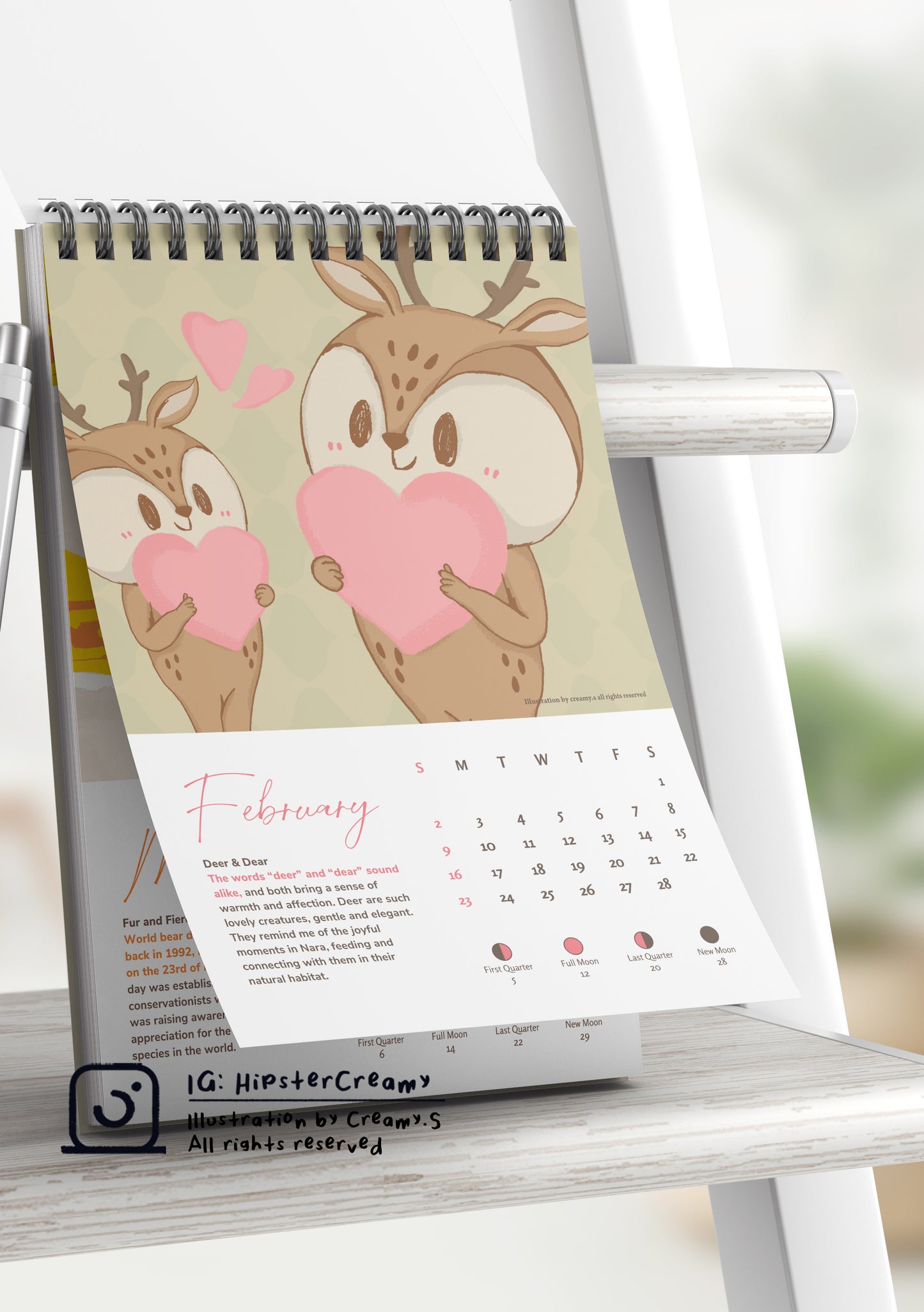Animal Tales with Creamy.S - Calendar 2025