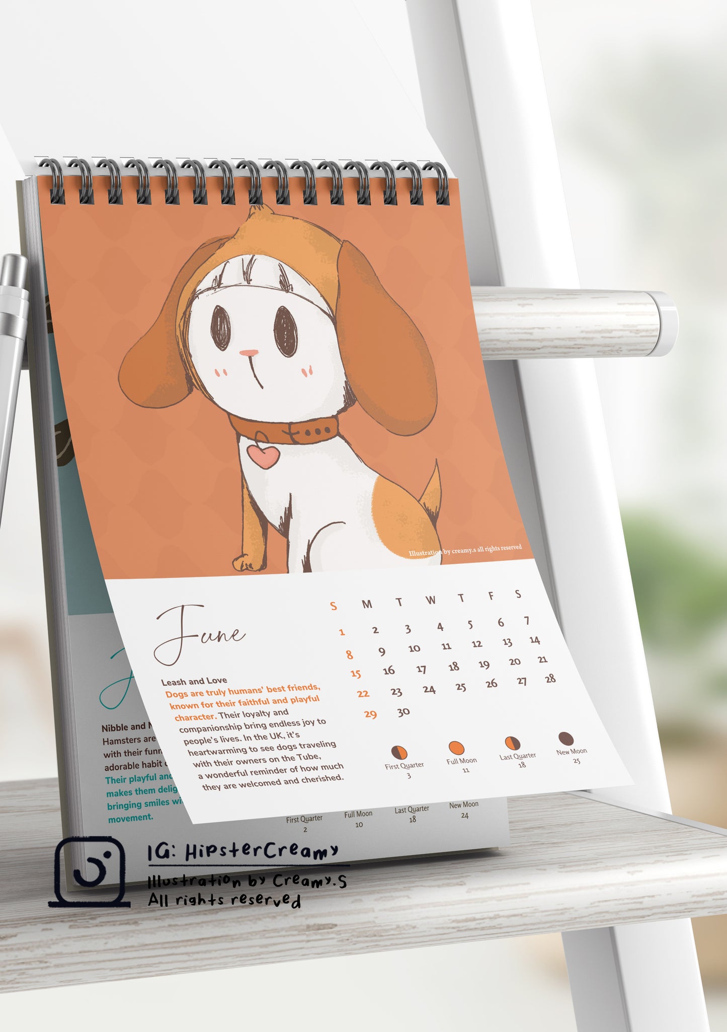 Animal Tales with Creamy.S - Calendar 2025