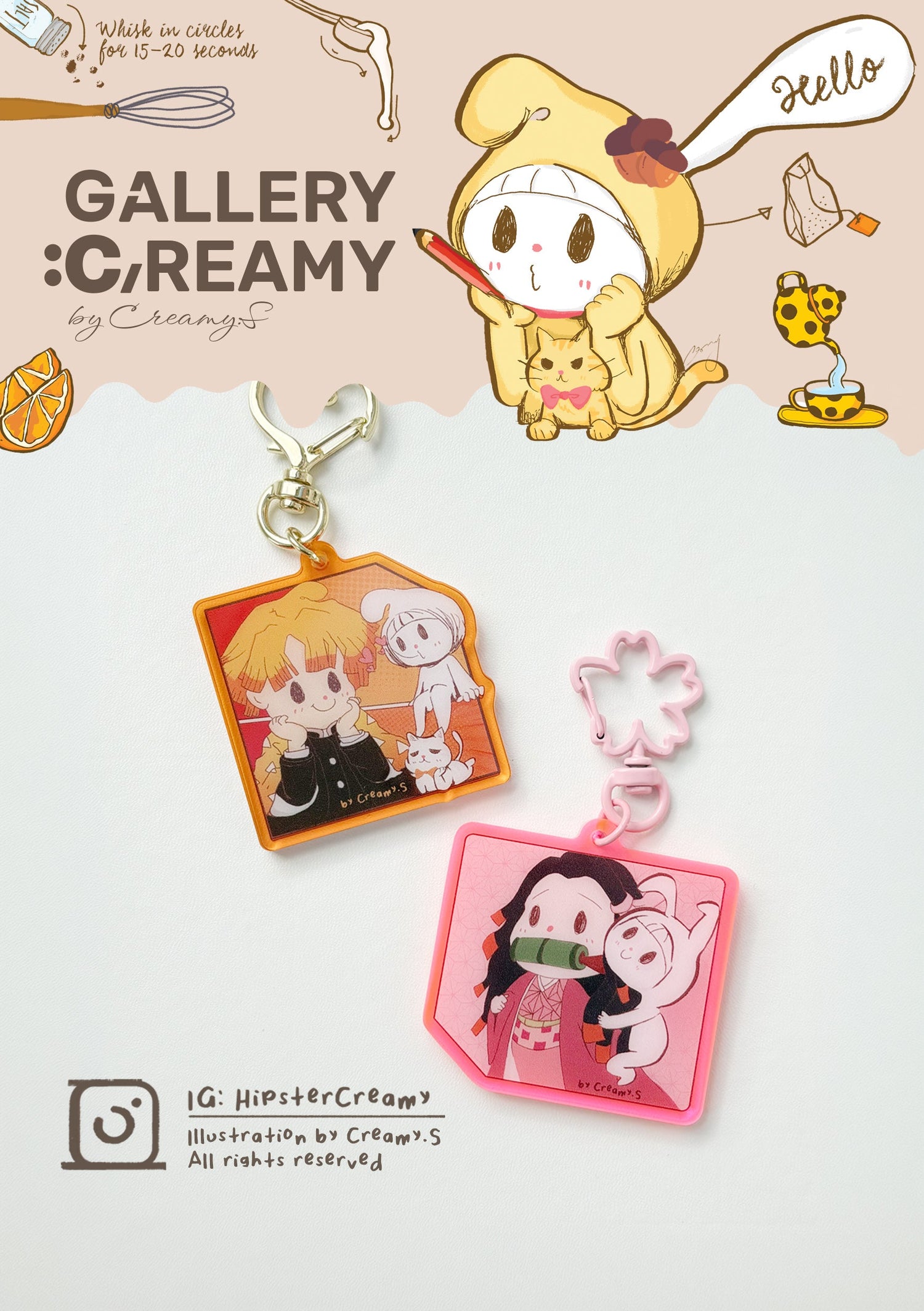 Creamy and Her Beloved Anime World: Fan Art Collection