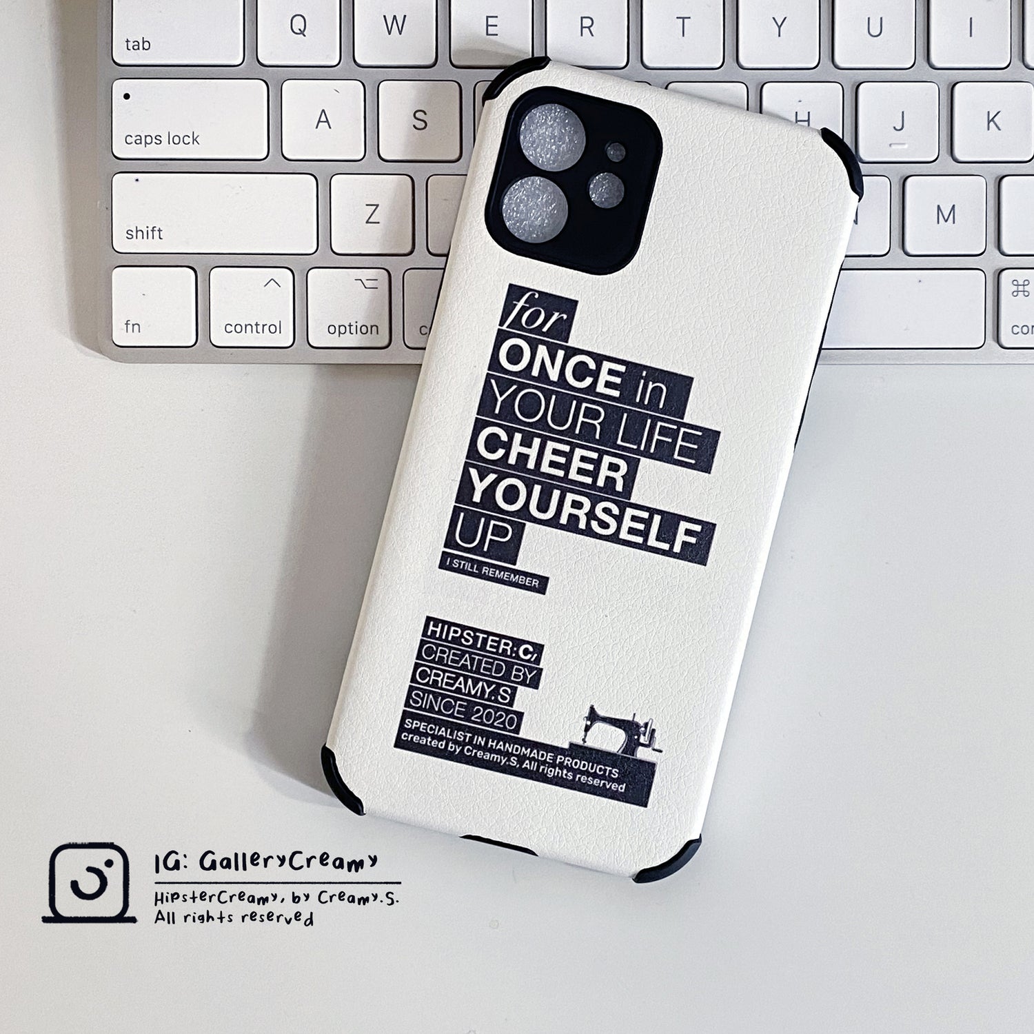 Hipster:C - Tagline Impace phone case