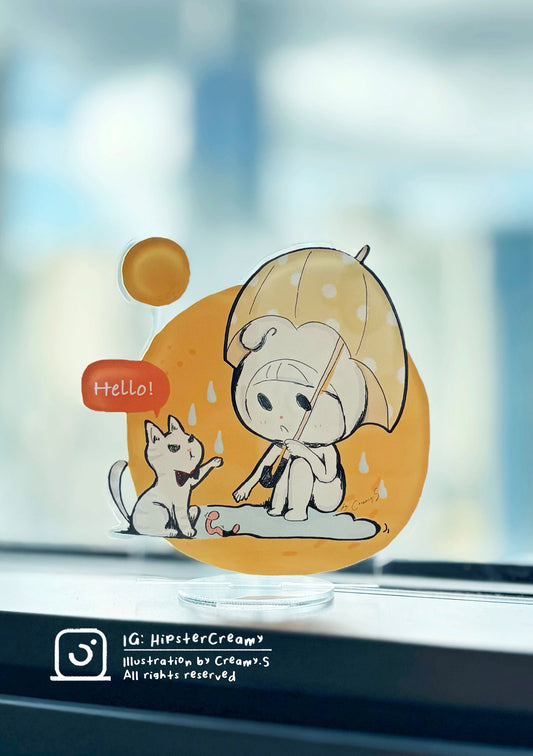 Hipster Creamy Acrylic Standee (After the Rain)
