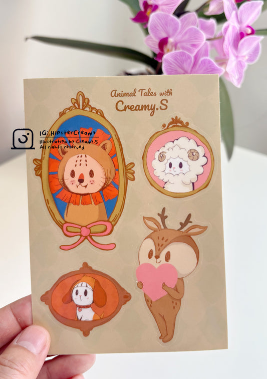 Animal Tales with Creamy.S - Stickers