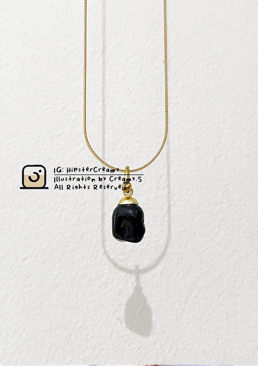 Black Obsidian Necklace