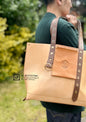 Hipster:C - Vegetable-tanned Leather ToteBag