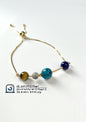 Multi Gemstones Bracelet - Galaxy I