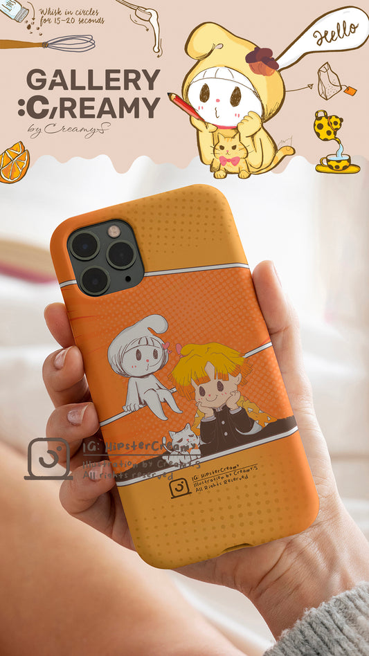 HipsterCreamy Meets Anime — Fan Art Collection - Tough iPhone case