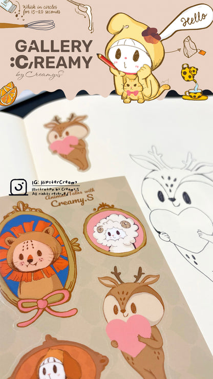 Animal Tales with Creamy.S - Stickers