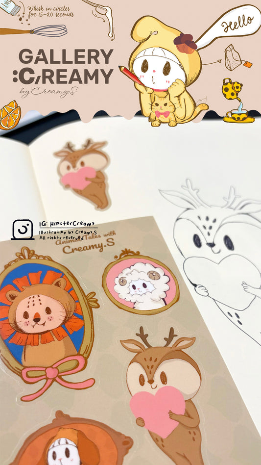 Animal Tales with Creamy.S - Stickers