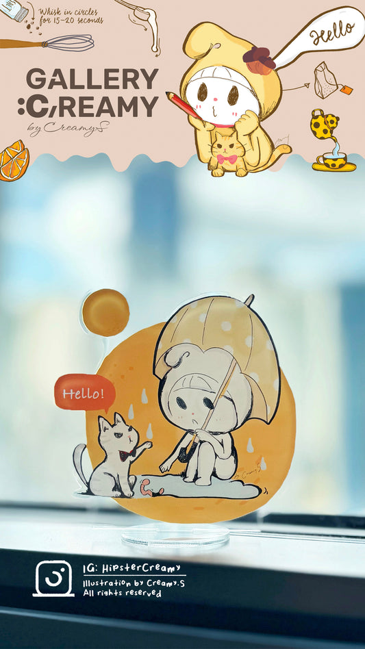 Hipster Creamy Acrylic Standee (After the Rain)