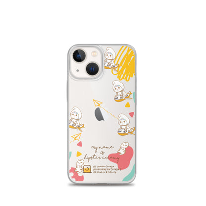 Hipster Creamy "Aeroplane" - Clear iPhone case