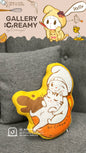 HipsterCreamy’s illustration Cushion - Creamy, Cat and tea
