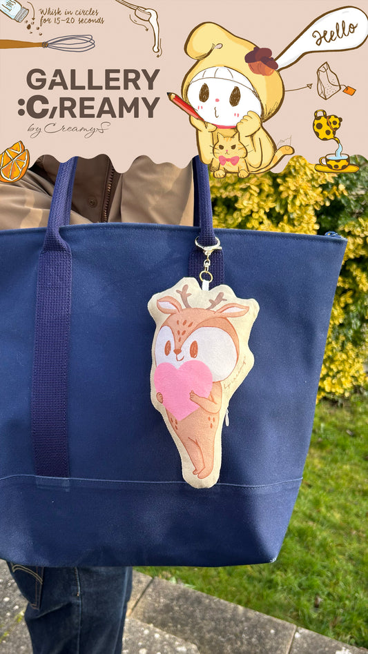 HipsterCreamy’s illustration bag pendant - Deer