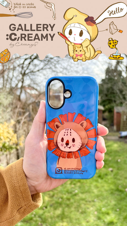 Hipster Creamy "Lion" - Tough iPhone Case