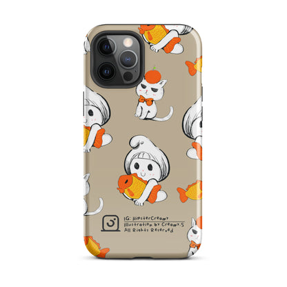 Hipster Creamy "fish" - Tough iPhone Case