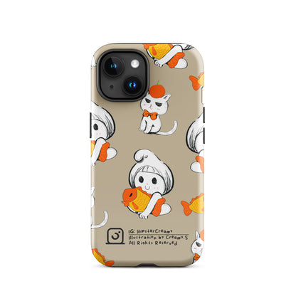 Hipster Creamy "fish" - Tough iPhone Case